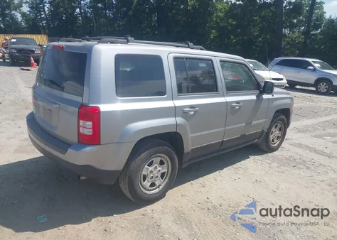 2016 Jeep Patriot Sport from USA, damaged, VIN 1C4NJPBA7GD636936